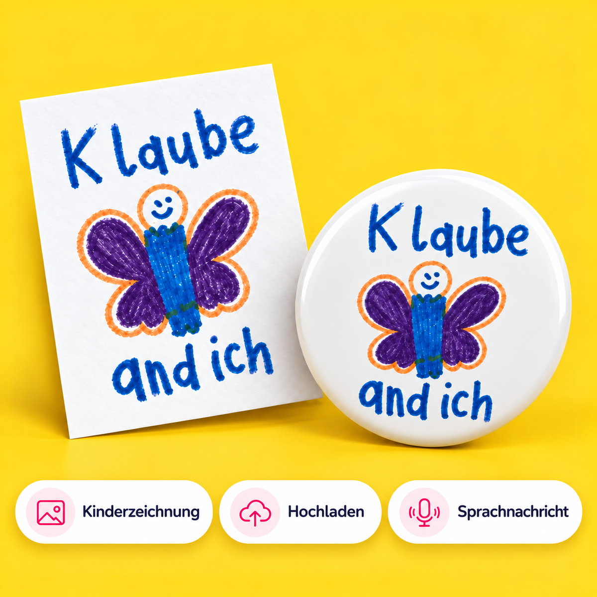 Deine Zeichnung. Deine Stimme